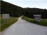 Kranjski Rak  - Kapela Marije Snežne (Velika planina)